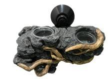 Wholesale High Security Bearded Dragon Water Dish Easy Installation And Cleaning from china suppliers