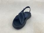 Flat Heel Women Black Flip Flops For Beach Pool Summer Black Platform Flip Flops