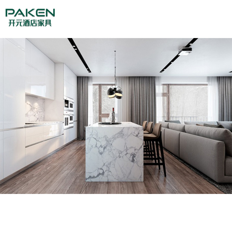 Customize Modern Villa Furniture Kitchen Furniture&Elegant And Marble