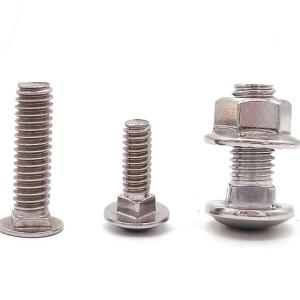 Wholesale Plain TUV Countersunk Carriage Bolts M8 Hexagon Socket from china suppliers