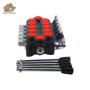 Wholesale Cast Iron Hydraulic Monoblock Solenoid Control Valve 5P100F-OT from china suppliers