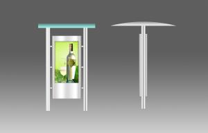 Wholesale 55 Inches Screen Digital Signage Kiosk waterpoof For bus station from china suppliers