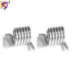 Light Duty Nickel Plated Torsion Coil Spring Music Wire Flat Spiral Spring