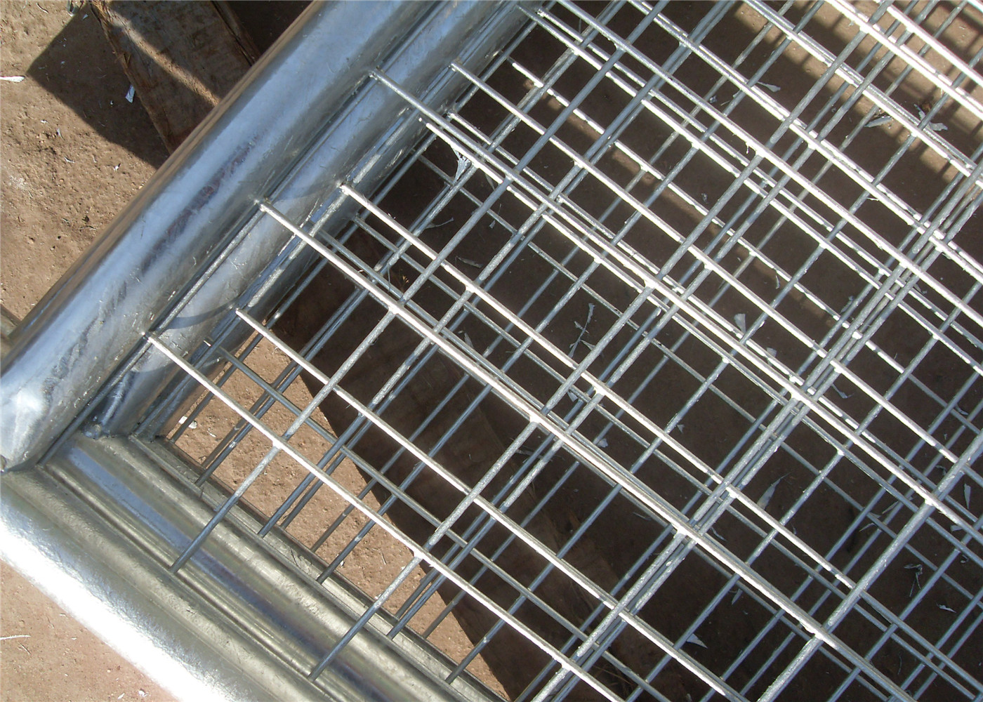 High Strength Galvanized Chain Link Panels Temporary Panel Fence For Commercial