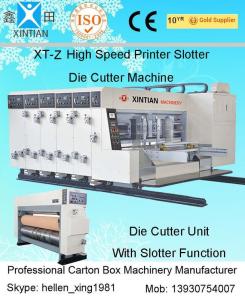 Wholesale XT-Z Series High Speed Automatic Carton Printer Slotter Die Cutter Machine 100 Pcs / Min from china suppliers