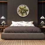 Handmade Wall Arts Paintings Round Abstract 3D Metal Art Painting For Modern