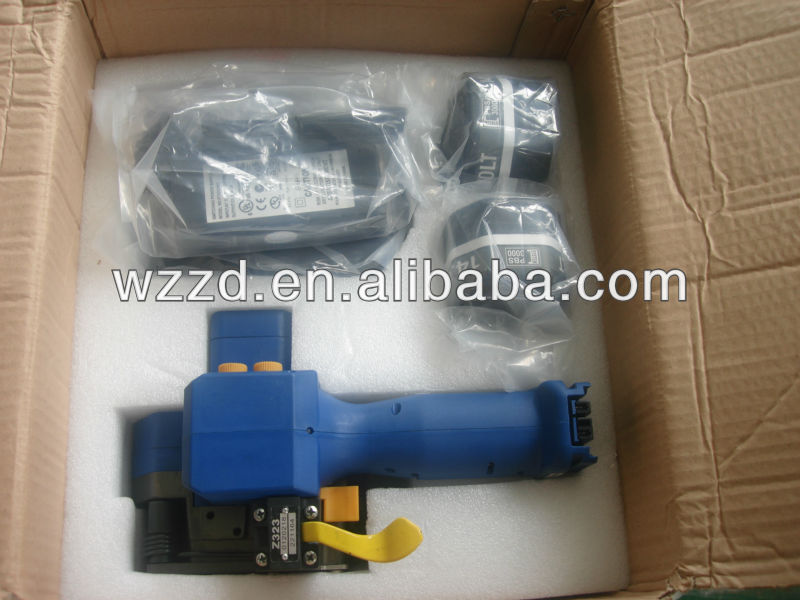 PET Strapping Tool Hand Plastic Battery Powered Packing Tool For Pallet Packaging