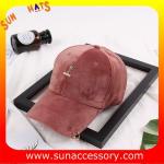 QF17025 Sun Accessory tendy fashion ball caps for girls ,caps in stock MOQ only