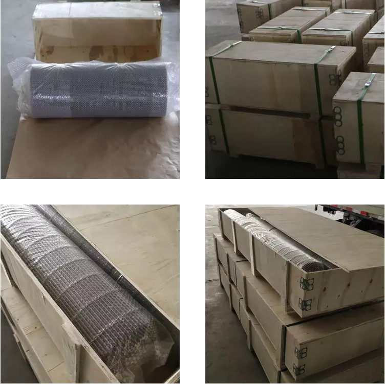 316 Stainless Steel Decorative Wire Mesh Sheets Anodized Dutch Weave
