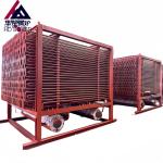 Water Tube Boiler Economizer With Manifold Headers SA210A1 Low Dust Bare Tube