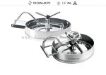 Ss316 Elliptical Pressure Tank Manhole Cover 635mm*525mm