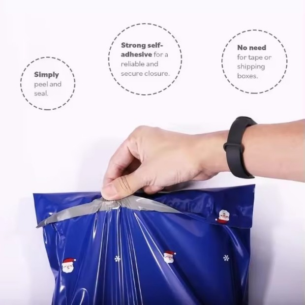 100 1000 Pack Poly Mailer Bags with Lightweight Self-sealing Adhesive Strip Easy Closure