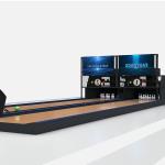 4*12' Bowling Lane Machine for Fitness Exercise Body and Entertainment Equipment
