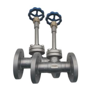 Wholesale Extended Stem Cryogenic Flange Globe Valve With Wheel Handle from china suppliers