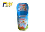 Easy Assembled Newspaper Dump Bins Moisture Resistant Customized Logo Print