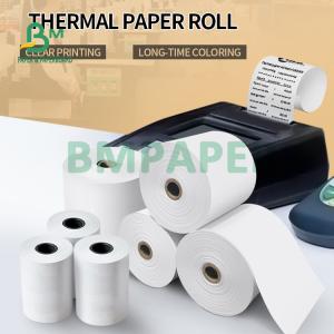 Wholesale BPA Free 65gsm Thermal Printer Paper Roll For Cashier Receipt 80mm 57mm from china suppliers