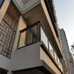 OEM Standoff Aluminium Glass Railing For Safety Protection