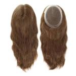 100% Unprocessed Remy women Human Hair Topper AUSTRLIA BASE HUMAN Hair Topper