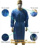 Children Patient Gown/Surgical Gown With Short Sleeve, Disposable Nonwoven