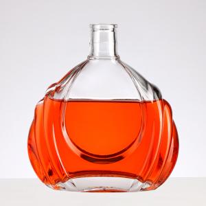 Wholesale 500ml 750ml Brandy XO Glass Wine Bottle Customied Bottle Color OEM/ODM Acceptable from china suppliers