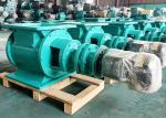 Large Capacity Square Flange Rotary Valve Impeller Feeder Smoothly Running