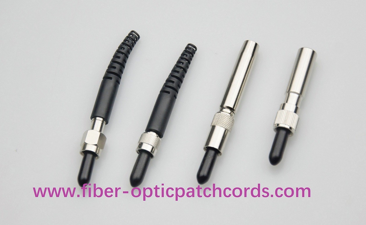 Medical SMA905 Fiber Optic Cable Connectors With Metal Ferrule