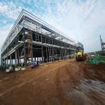 Industrial Prefabricated Steel Structure Building H Beam Steel Frame Prefab