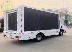 High brightness 6000 cd/m² outdoor P6 LED screen on the van for market