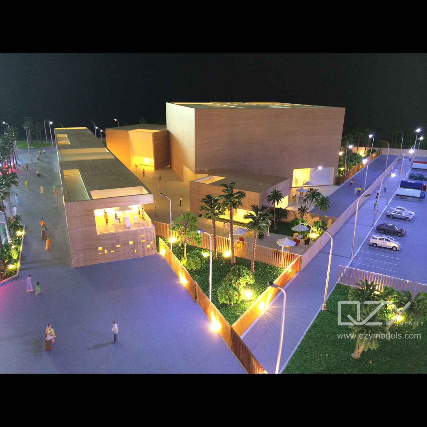 Al Maaden 1/100 Scale Museum 3D Model Morocco Alliance International