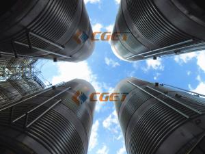 Wholesale Vertical Jacketed Fermentation Tank Conical Beer Fermenter CGET100 000L from china suppliers