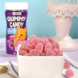 Wholesale Antioxidant Grape seed Pectin Gummy Vitamins , Jelly Gummy Bear 200g Bottle from china suppliers