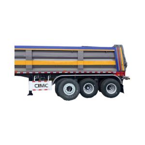 Wholesale CIMC Second hand New Design Tipper Dump Semi-Trailer from china suppliers