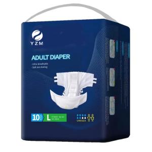 Wholesale Disposable Adult Diaper Briefs Latex Free Ultra Absorbent Protection with Wetness Indicator for Men and Women from china suppliers