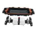 96Cores 3In 3Out Inline horizontal Fiber Optic Joint Closure Manhole Underground