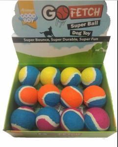 Wholesale SUPER BALL SPONGE DOG TENNIS BALL DURABLE SUPER BOUNCE FUN PET PUPPY BALLS BULK from china suppliers