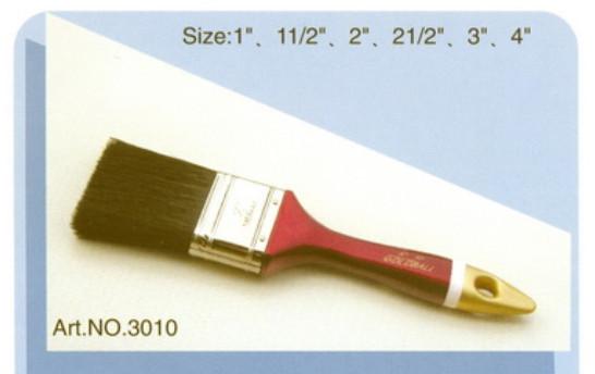 Plastic handle pure natural bristle Chinese bristle synthetic mix paint brush No