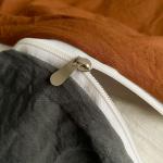 Wedding Bedding Type Wedding Four-piece Kit Solid Color Washed Cotton Cover 4