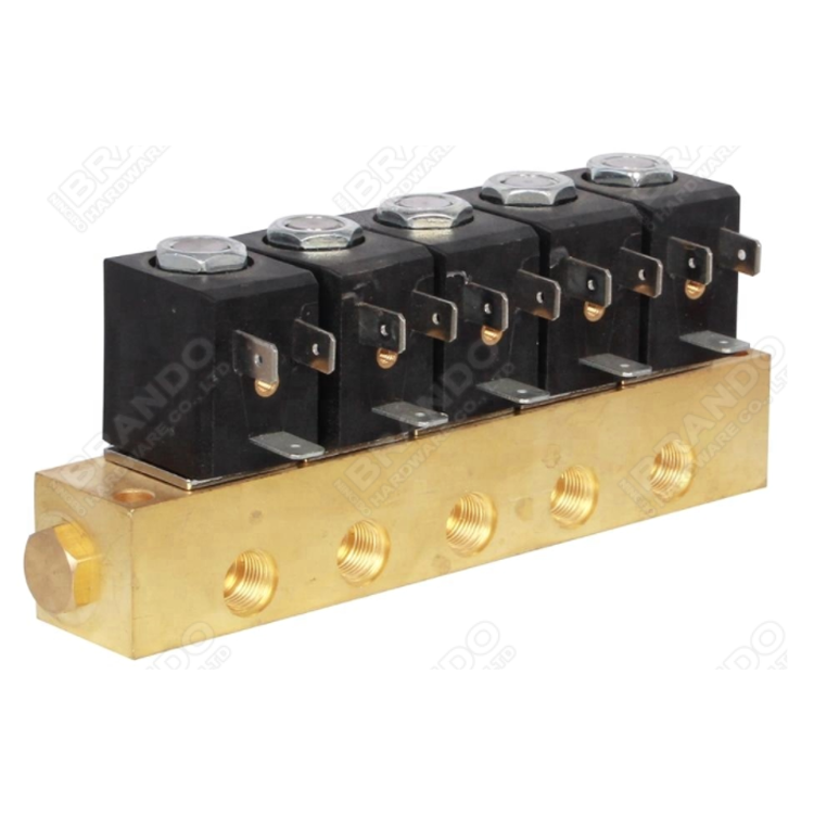 2 Way NC Brass Solenoid Valve For Espresso Coffee Making Machines