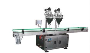 Wholesale Two Heads 500 To 5000g Dry Powder Filling Machine , Automatic Canning Machine from china suppliers