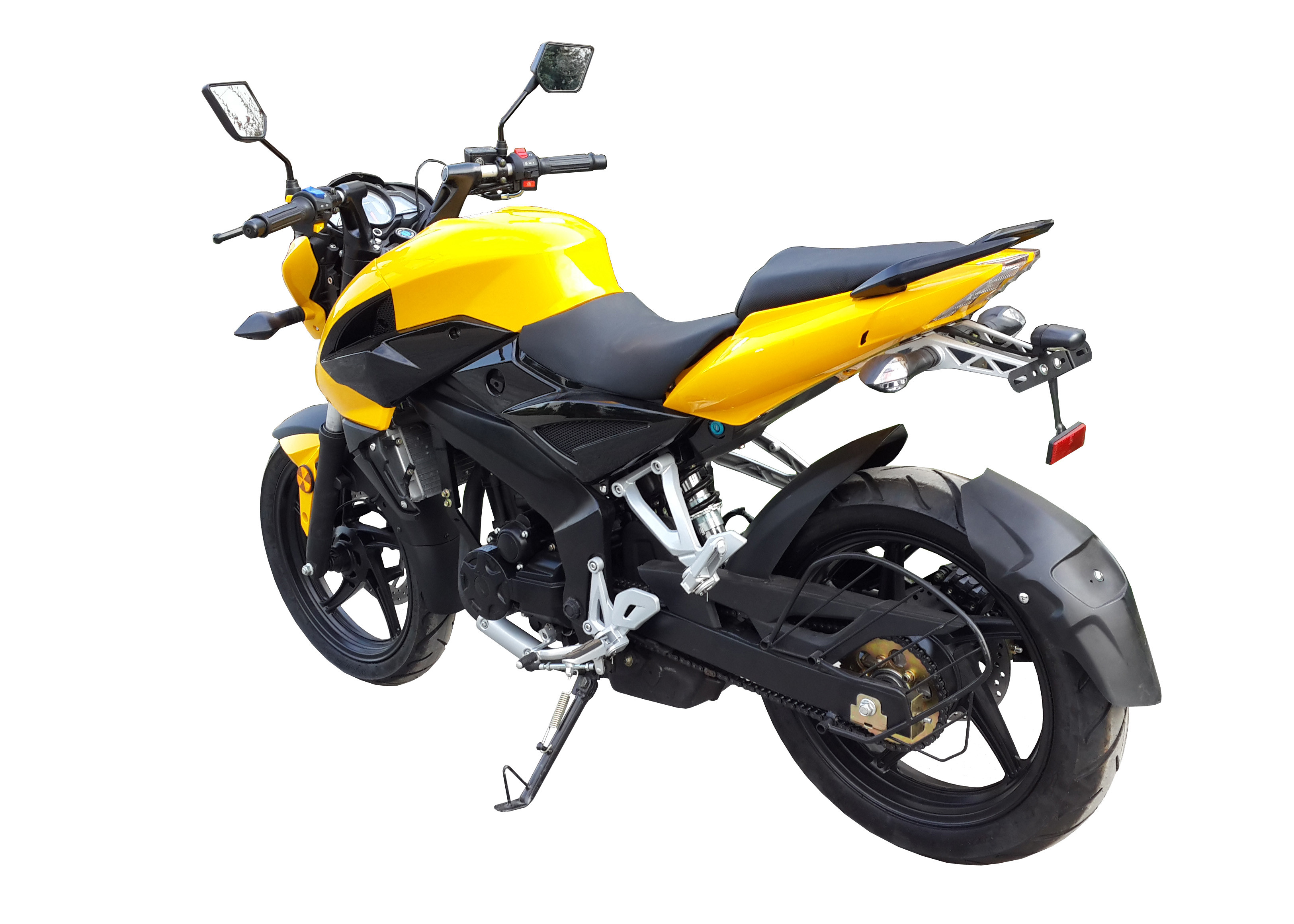 250cc Water Cooling Engine Automatic Street Bike Motorcycle Aluminum Wheel LCD Screen