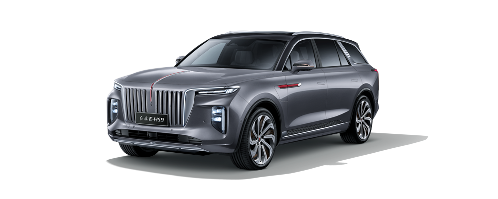 Best 660km Luxury Hongqi E-HS9 Electric EV Super Large Power High Max speed new energy vehicles Functions Chinese Brand used Car