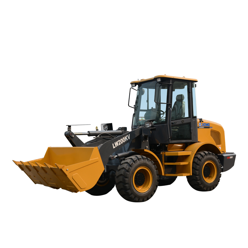 XCMG Official LW200KV 2ton mini small micro wheel loader price for sale