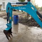 used 2T Kubota U17 charged diesel hydraulic crawler excavator have high quality