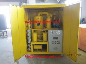 China Mobile Dielectric Oil Purifier, Vacuum Insulation Oil Purification Treatment on sale