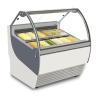 Buy cheap Curved Glass Ice Cream Refrigerated Display Showcase With High Performance from wholesalers