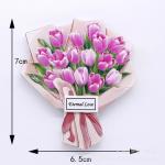 Cute Flower Customized Logo 3D Soft PVC Rubber Fridge Magnets 2D 3D For Fridge