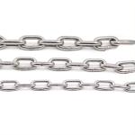 304 M1.2-24 Industrial Stainless Steel Dog Chain for Customized Lifting Clothes