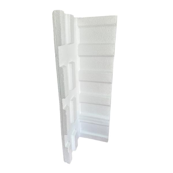 EPS (expanded polystyrene) foam corner protection customized electronic products, doors, windows, glass mirrors and other fragile products, right