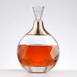 Wine 250ml 400ml 700ml Clear Mini Wine Glass Bottle Brandy Liquor Bottles with