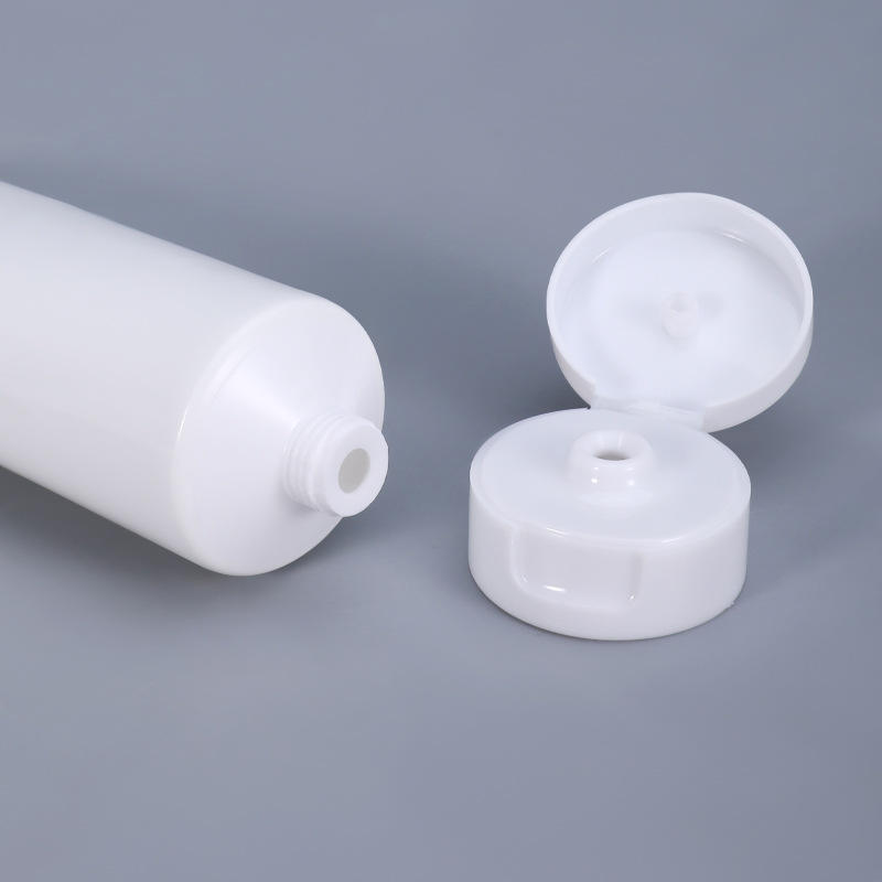 Facial Cleanser Cream 50ml Empty Soft Tubes With Open Ended Cosmetic Tube